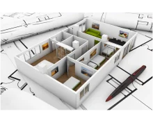 plan 3D aménagement intérieur